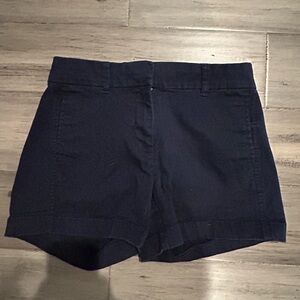 J. Crew 3.5” Chino Navy Women's Shorts